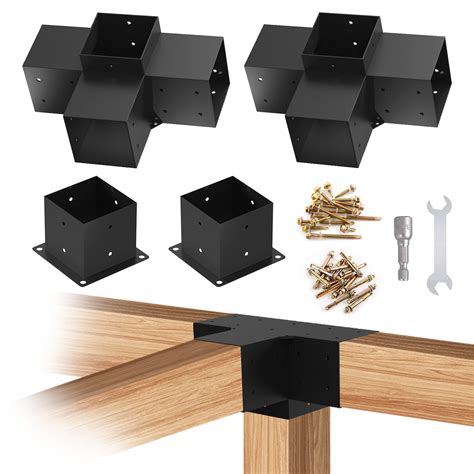 6x6 metal post bracket|6x6 wood post metal brackets.